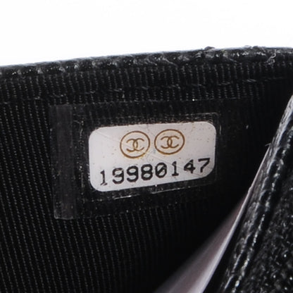 Chanel Caviar Quilted Wallet On Chain WOC Black 8 of 8