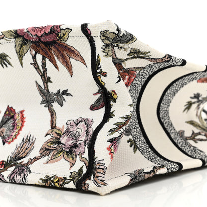 Christian Dior Canvas Jardin Botanique Embroidered Medium Book Tote Multicolor 9 of 9