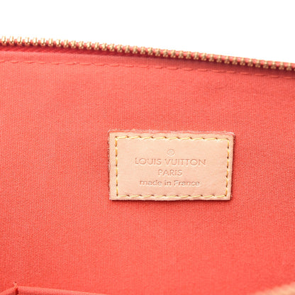 Louis Vuitton Vernis Roses Alma GM Orange Sunset 6 of 7