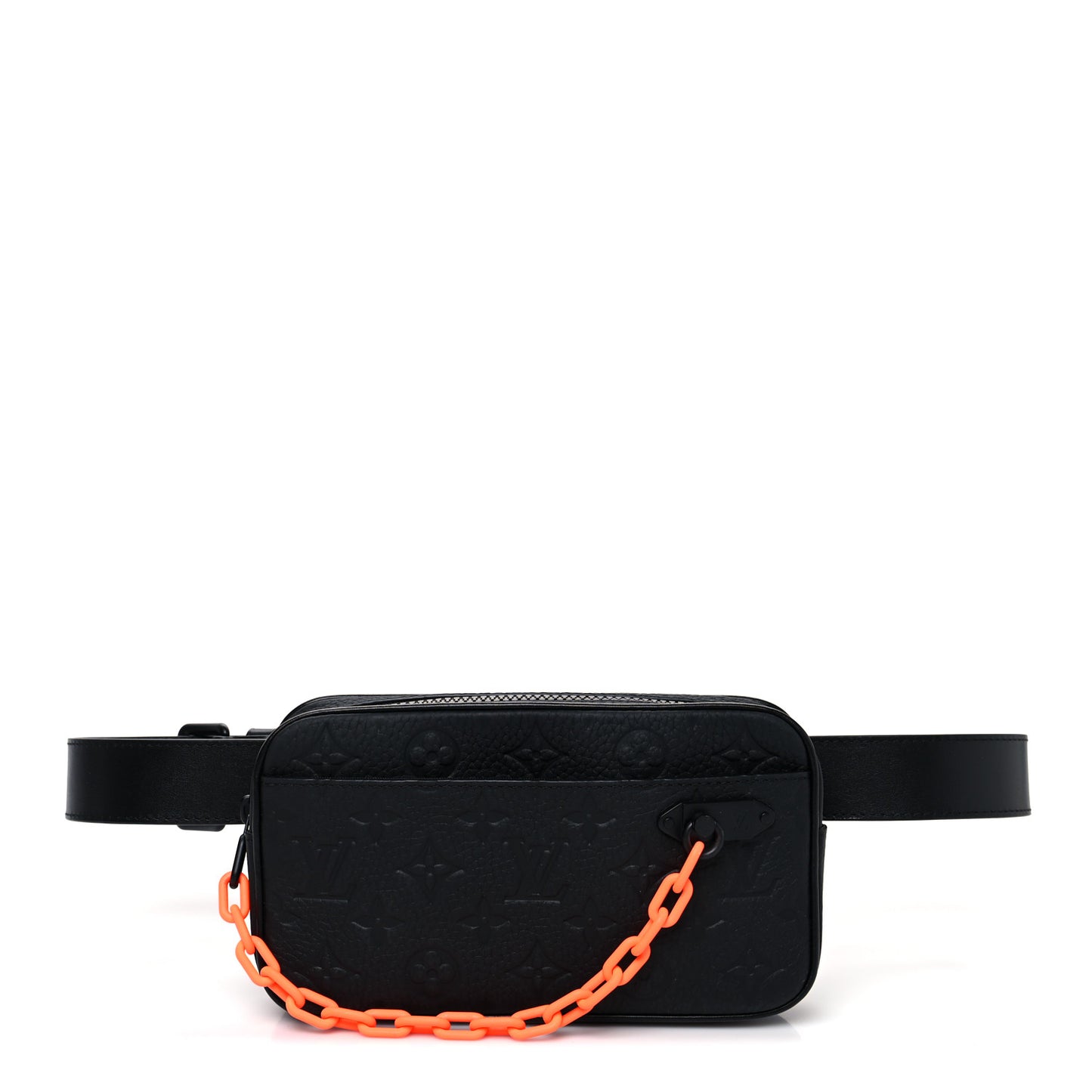 Taurillon Monogram Uniformes Solar Ray Soft Pochette Volga Belt Bag Black