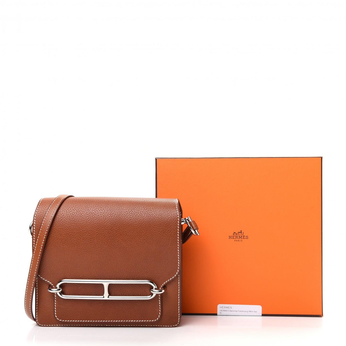 Barenia Faubourg Mini Sac Roulis Fauve