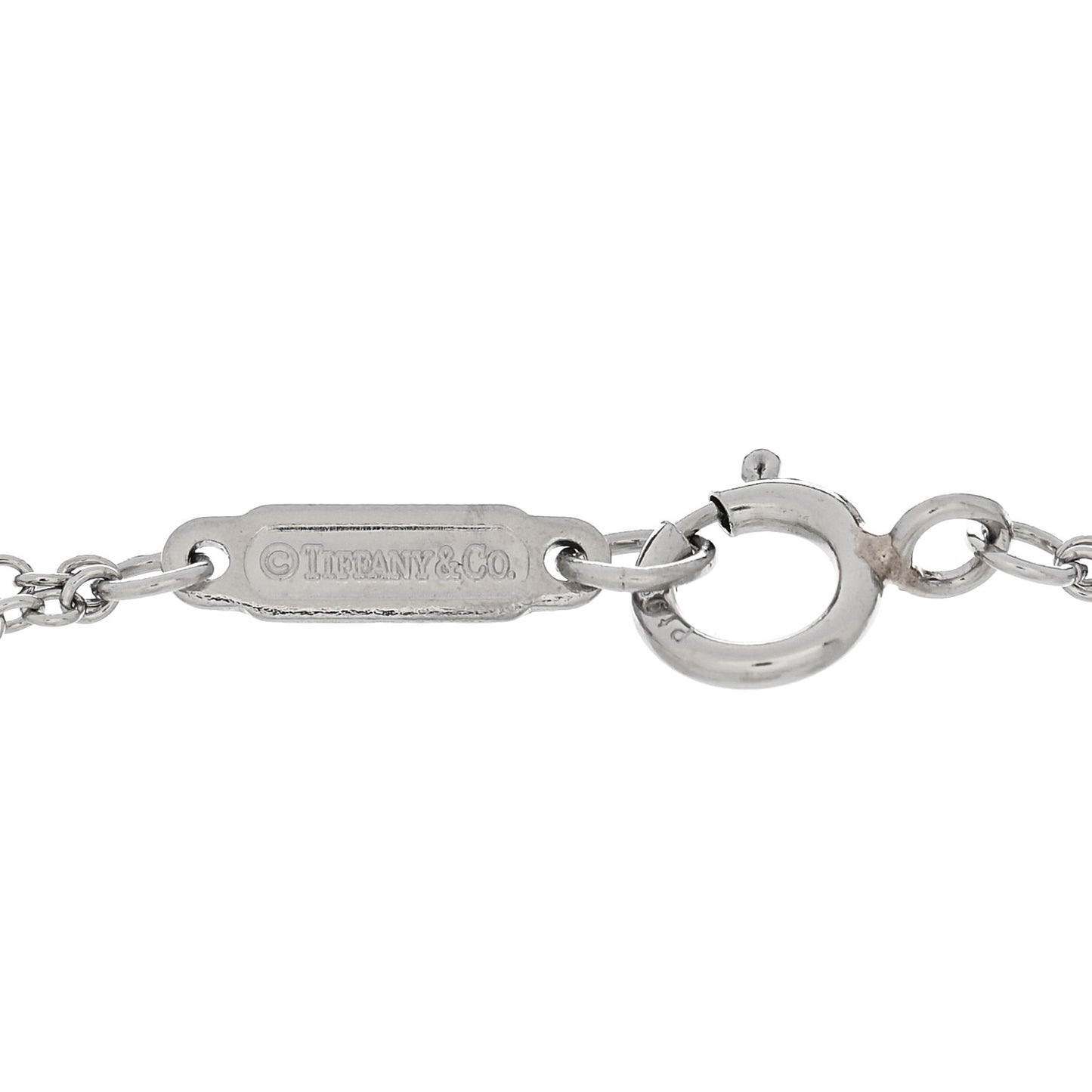 Platinum Diamond .17ct Double Chain Solitaire Bracelet