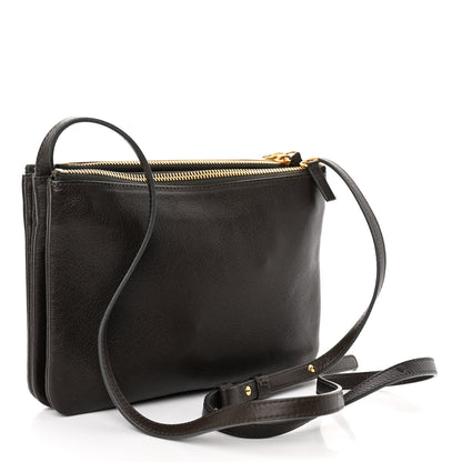 Celine Liege Calfskin Small Trio Crossbody Bag Brown 3 of 11