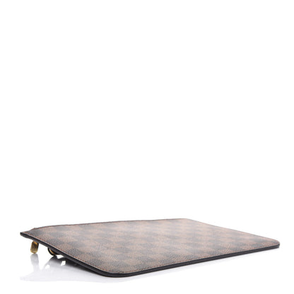 Louis Vuitton Damier Ebene Neverfull MM GM Pochette 4 of 11