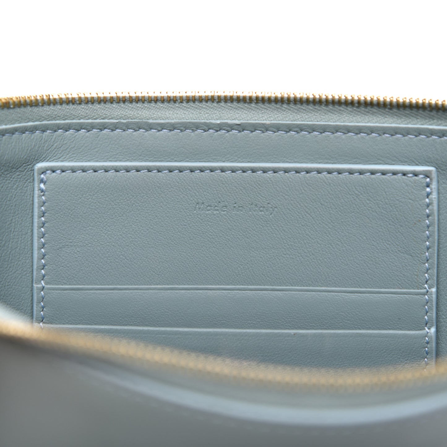 Cloudy Lambskin Solo Zip Pouch