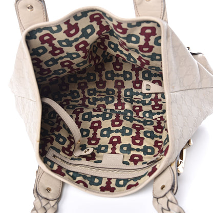 Gucci Guccissima Small Pelham Shoulder Bag Off White 5 of 10