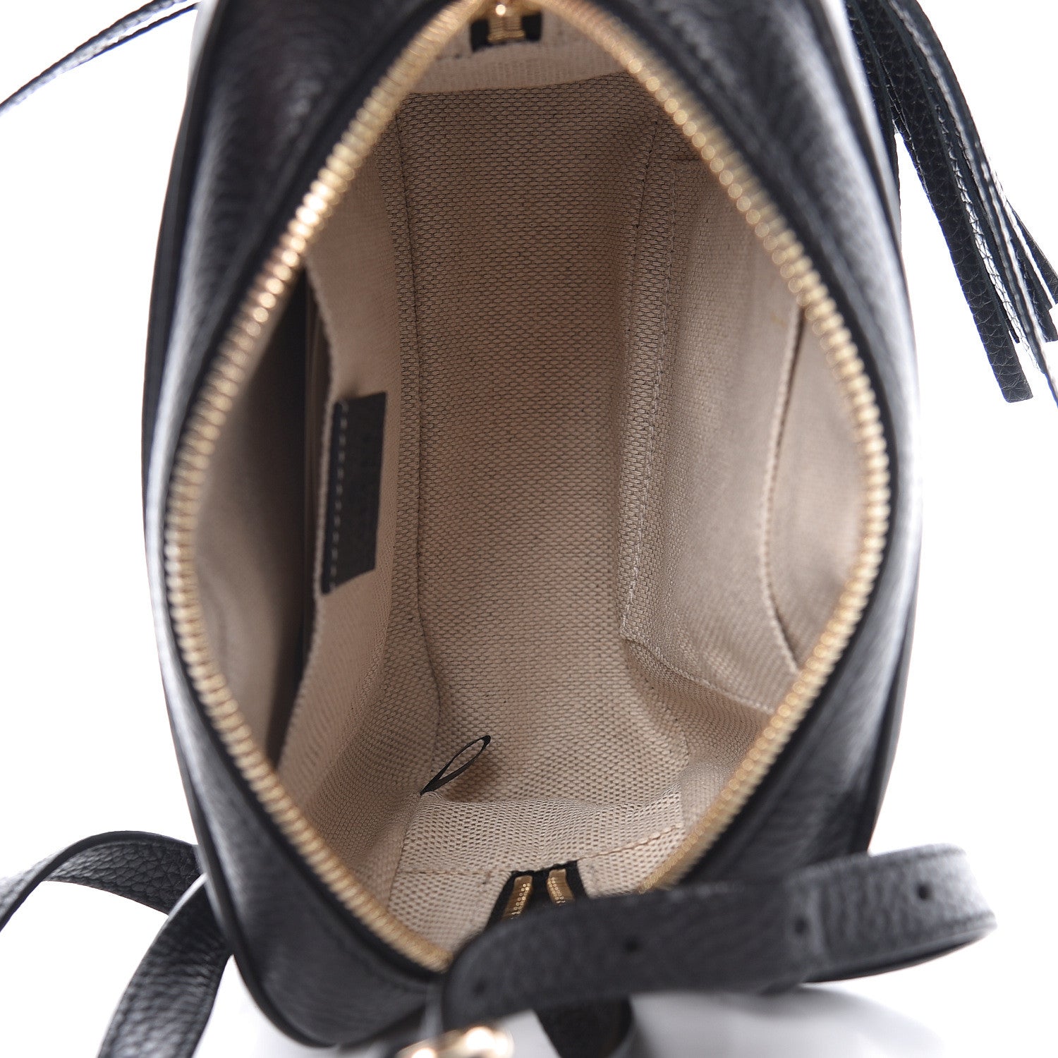 Gucci Pebbled Calfskin Small Soho Disco Bag Black 5 of 11