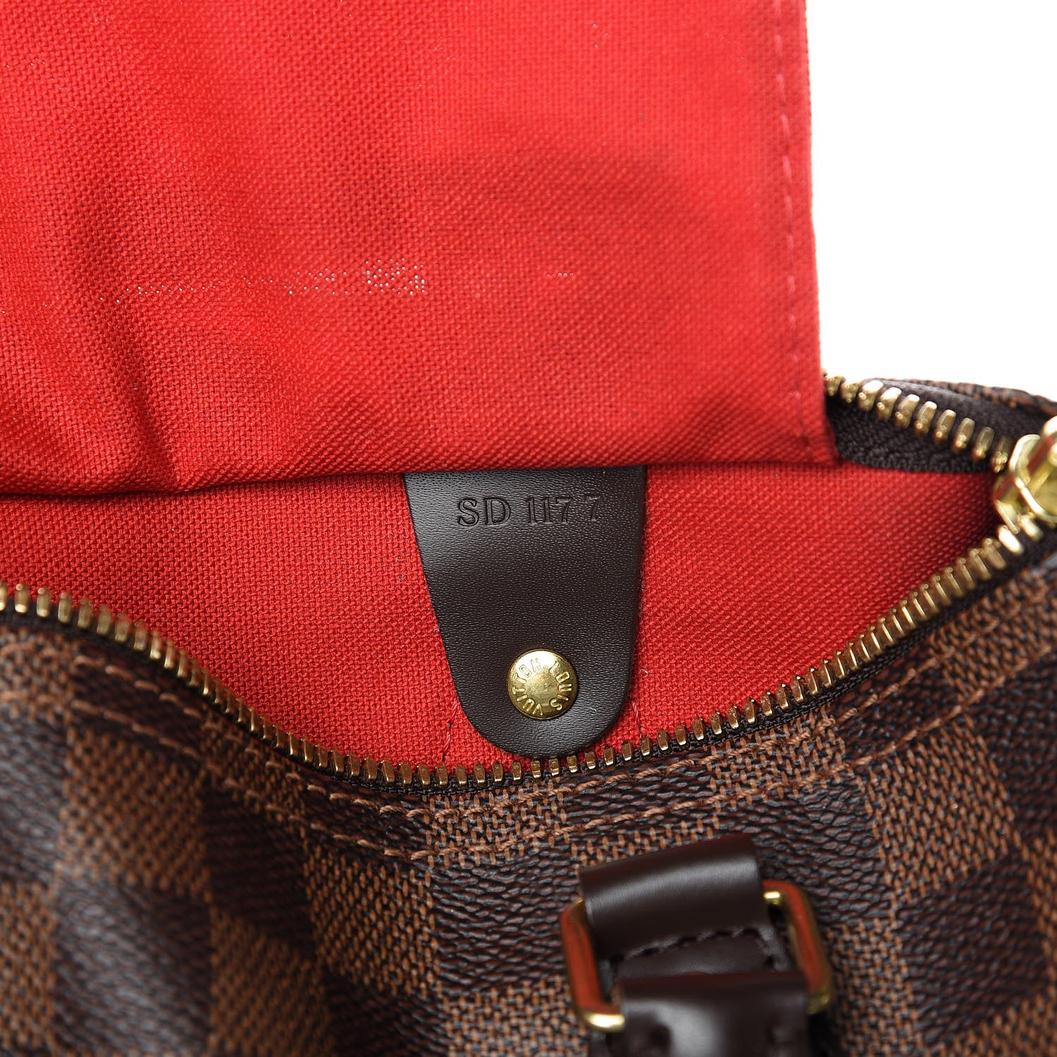 Louis Vuitton Damier Ebene Speedy Bandouliere 25 8 of 17