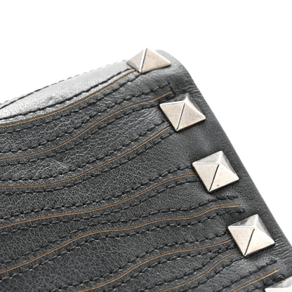 Valentino Garavani Calfskin Embroidered Rockstud Mini Crossbody Bag Black 13 of 13