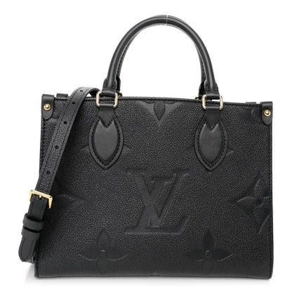 Louis Vuitton Empreinte Monogram Giant Onthego PM Black 1 of 9