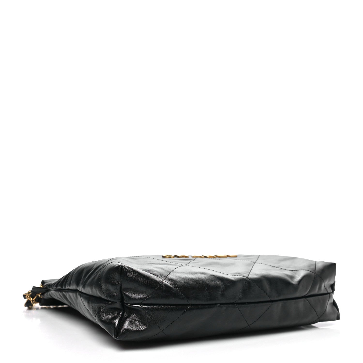 Chanel Shiny Calfskin Quilted Small Chanel 22 Black 5 of 11
