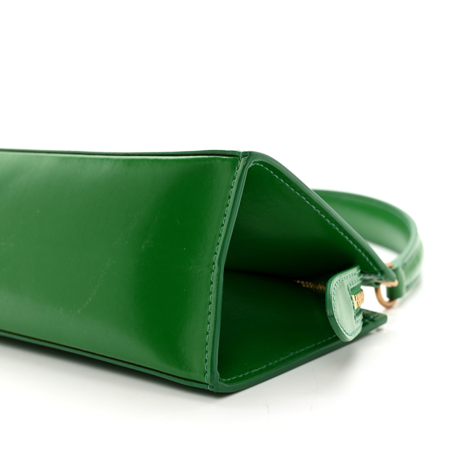 Calfskin Pencil Shoulder Bag Leaf