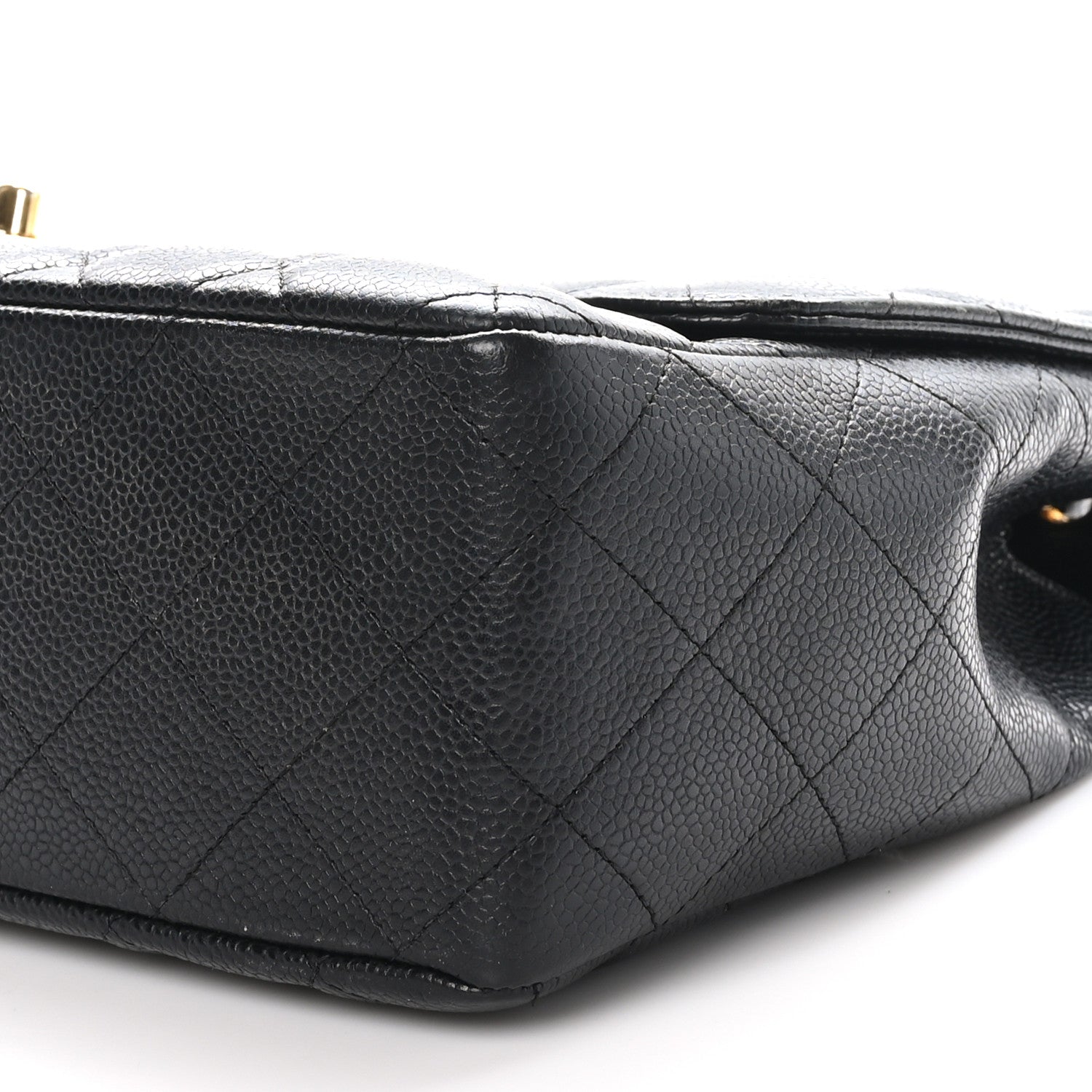 Chanel Caviar Quilted Jumbo Single Flap Black 10 of 10