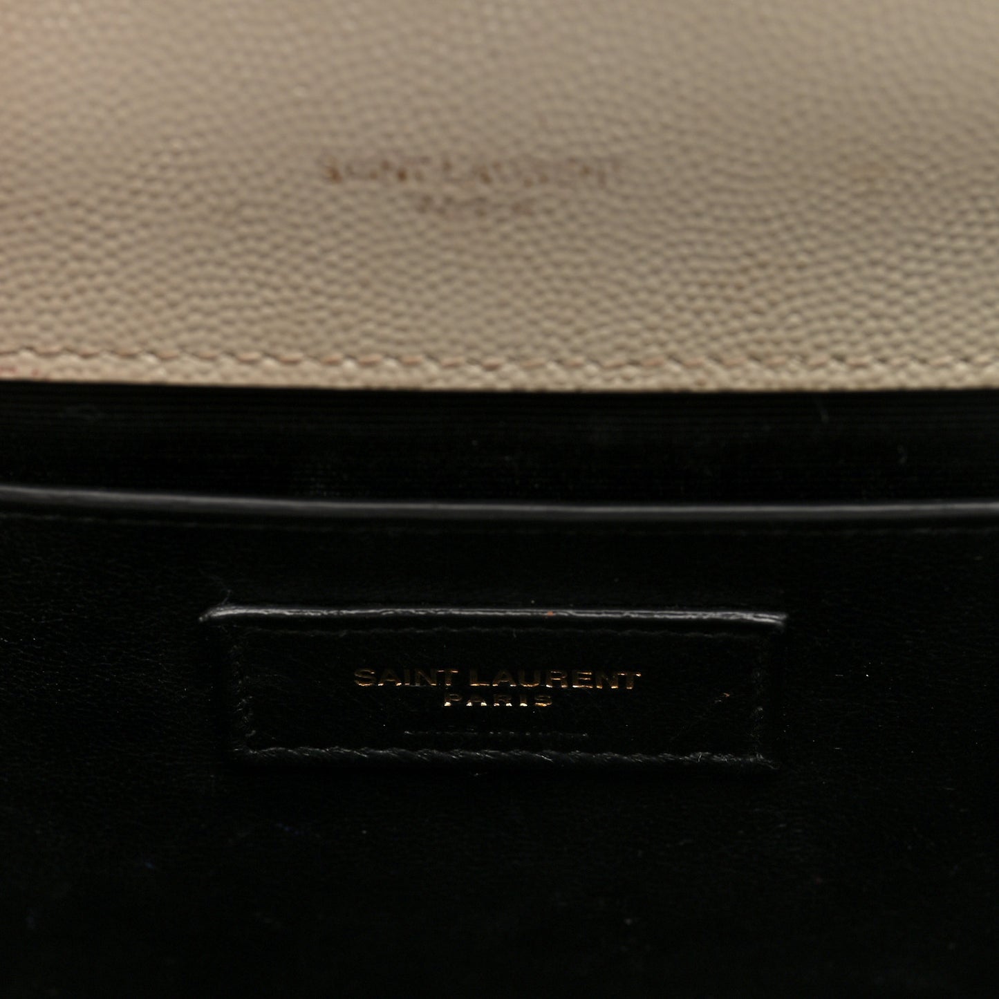 Grain De Poudre Textured Mixed Matelasse Medium Triquilt Monogram Satchel Crema Soft
