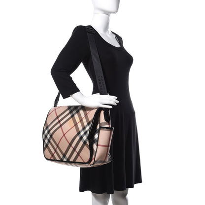 Burberry Nova Check Diaper Messenger Bag 2 of 13
