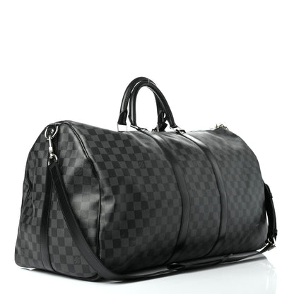 Louis Vuitton Damier Graphite Keepall Bandouliere 55 3 of 15