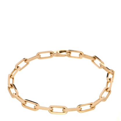 Cartier 18K Yellow Gold Santos de Cartier Link Chain Bracelet 1 of 4