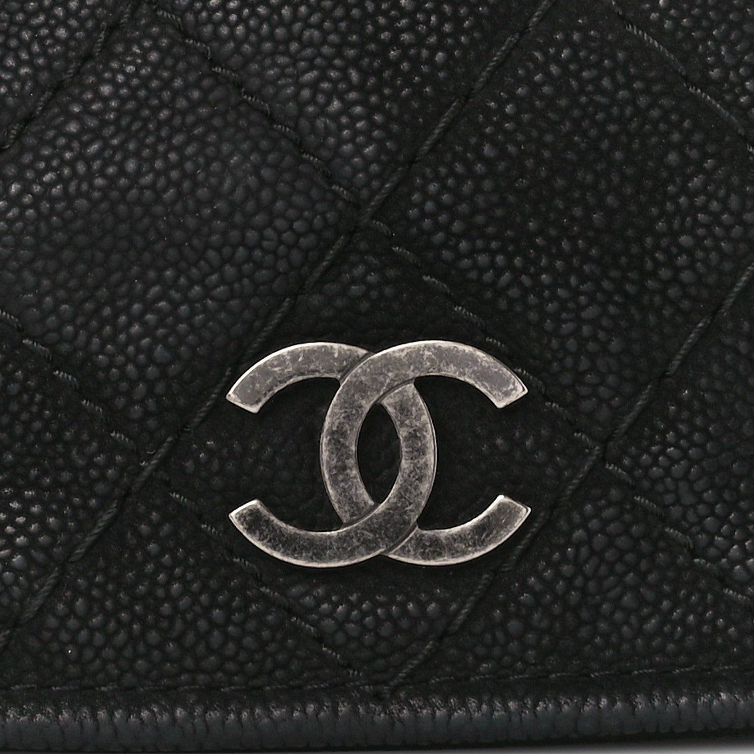 Chanel Bullskin Suede Small Highlander Messenger Flap Black 8 of 10