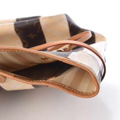 Louis Vuitton Monogram Rayures Neverfull MM 13 of 23
