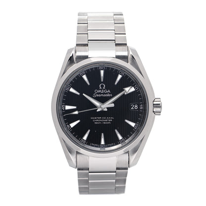 Omega Stainless Steel 38mm Seamaster Aqua Terra Master Co-Axial Chronometer Automatic Watch Black 231.10.39.21.01.002 1 of 5