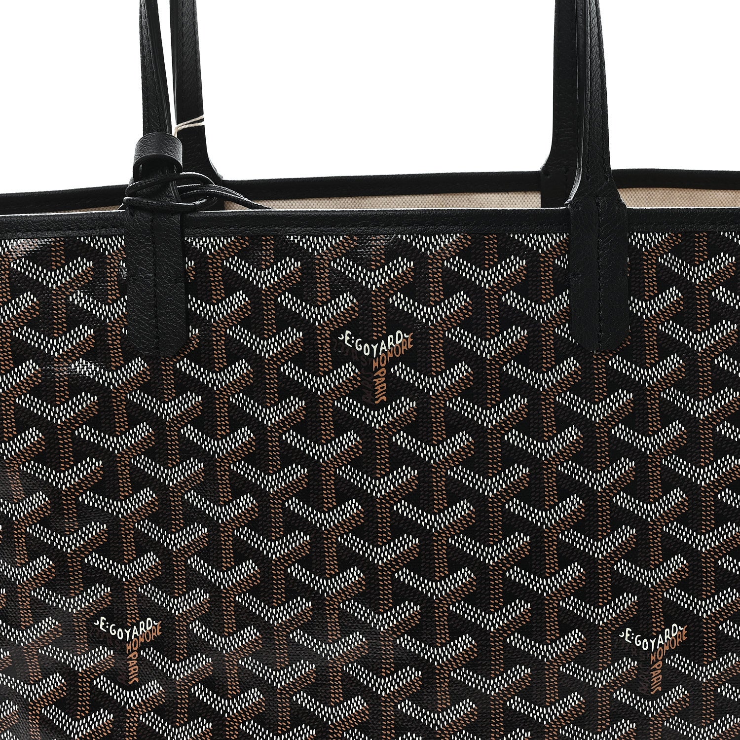 Goyard Goyardine Saint Louis PM Black 9 of 11