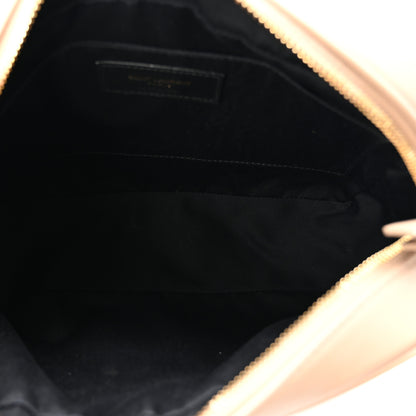Saint Laurent Calfskin Matelasse Monogram Lou Camera Bag Dark Beige 5 of 10