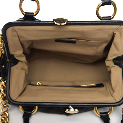Marc Jacobs Calfskin Quilted Stam Black 4 of 9