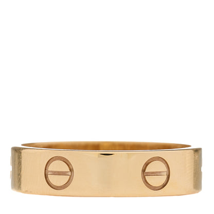 Cartier 18K Yellow Gold 5.5mm LOVE Ring 64 10.75 3 of 4