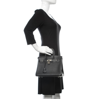 Hermes Togo Birkin 25 Black 2 of 34