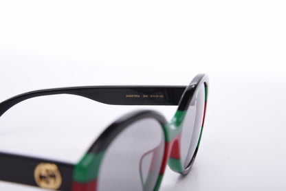 Gucci Round Web Sunglasses GG0279SA Black Green 6 of 15