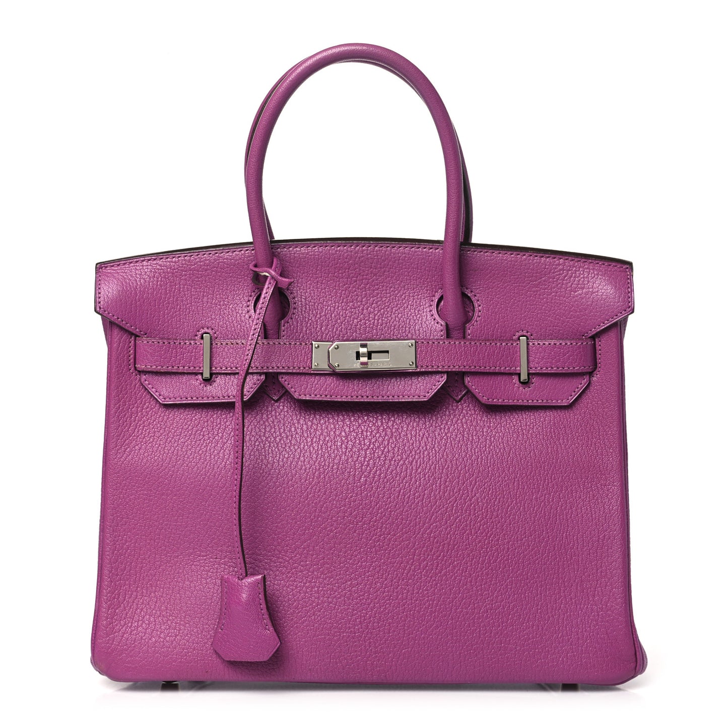 Chevre Mysore Birkin 30 Cyclamen