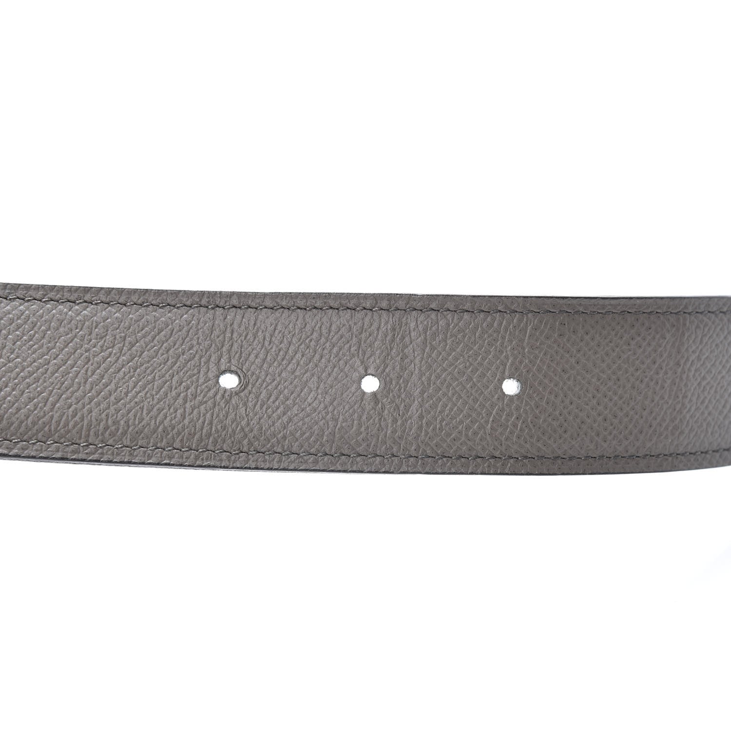 Hermes Epsom 32mm Belt Strap 80 Etain Bleu Glacier 6 of 7