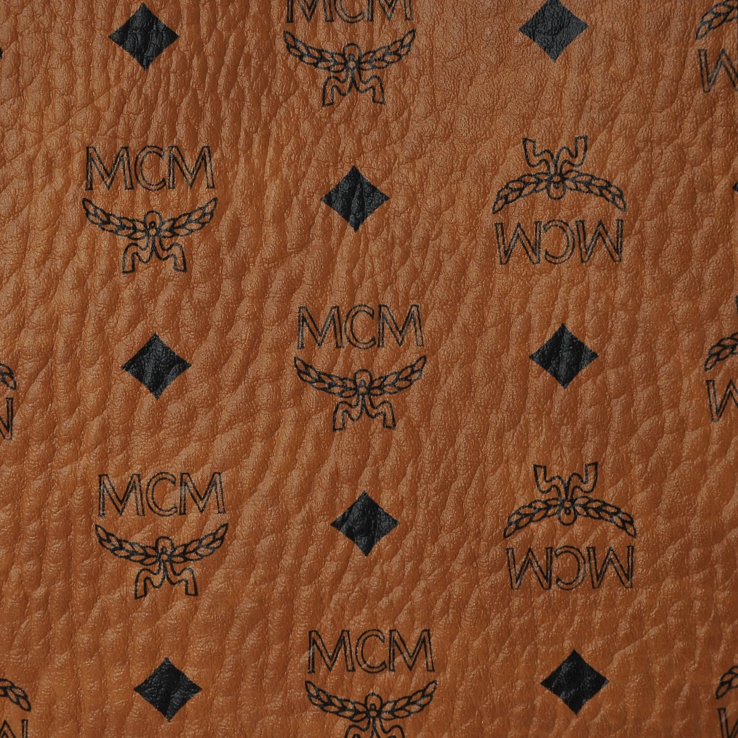 Visetos Medium Anya Top Zip Shopper Tote Cognac