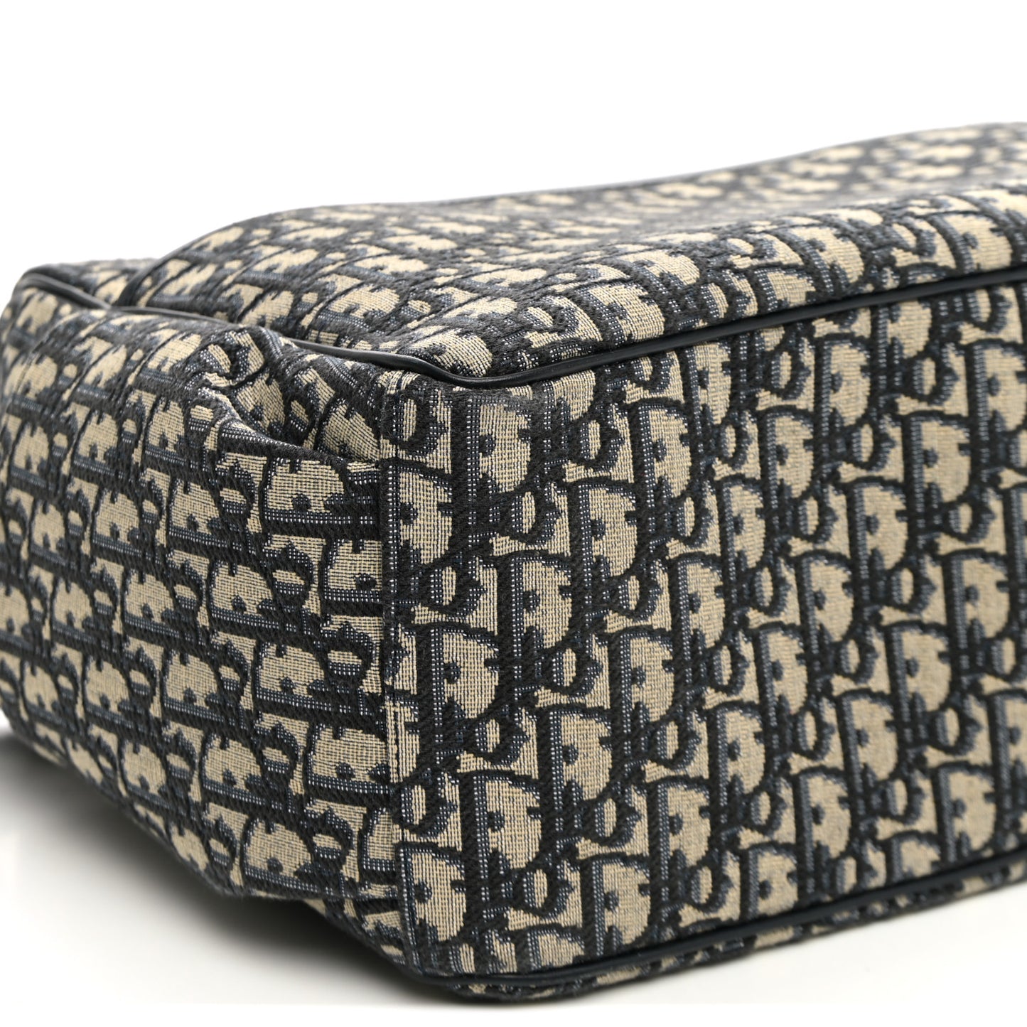 Oblique Baby Changing Bag Beige Black