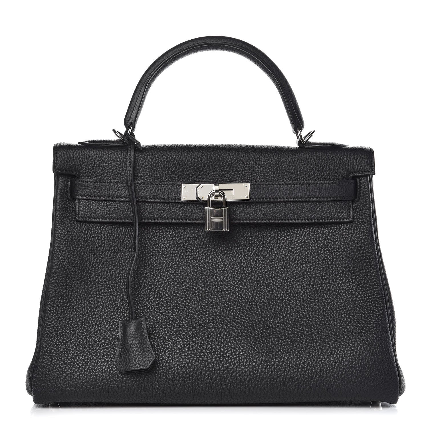 Hermes Togo Kelly Retourne 32 Black 1 of 42