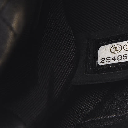 Chanel Lambskin Quilted Chain Around Phone Holder Black 7 of 10