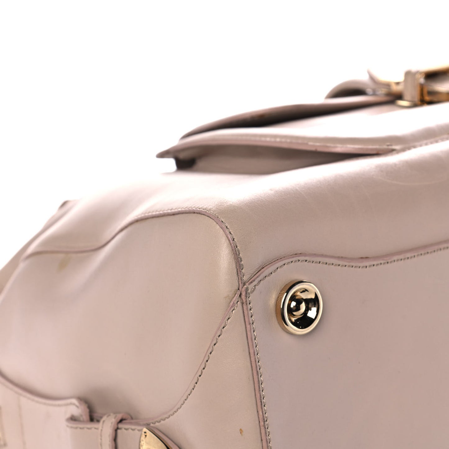 Calfskin Tahula Satchel Pale Pink