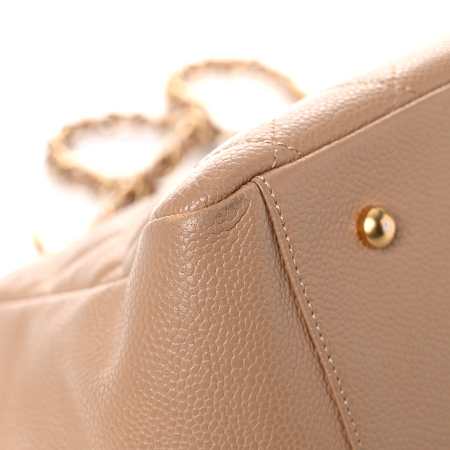 Chanel Caviar Quilted Petit Timeless Tote PTT Beige 11 of 21