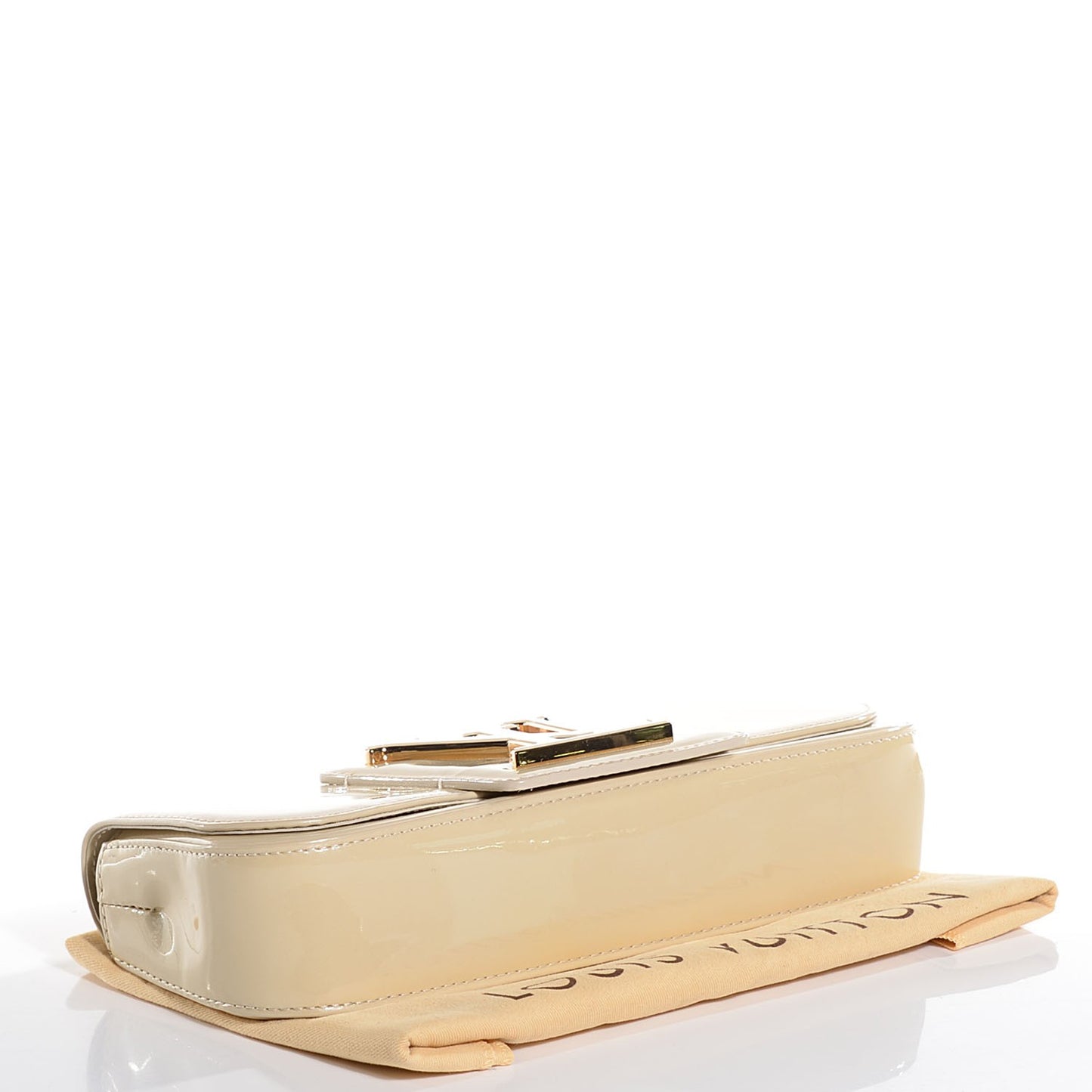 Patent Sobe Clutch Blanc Corail