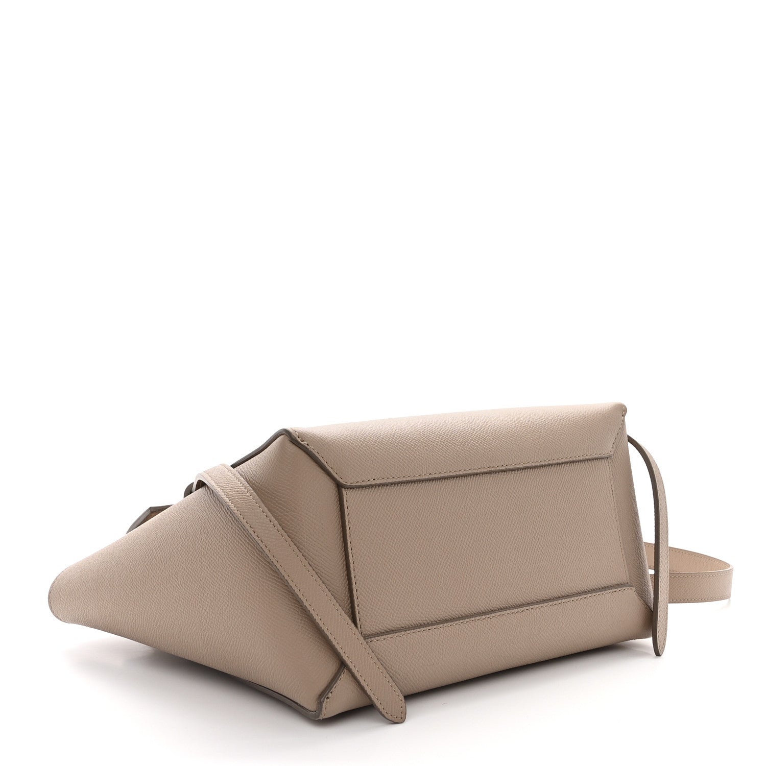 Celine Grained Calfskin Micro Belt Bag Light Taupe 4 of 11