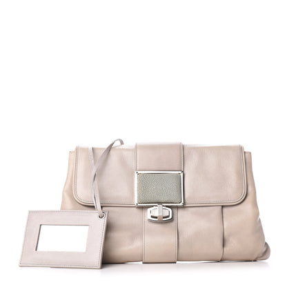 Balenciaga Chevre Stingray Clutch Grey 1 of 7