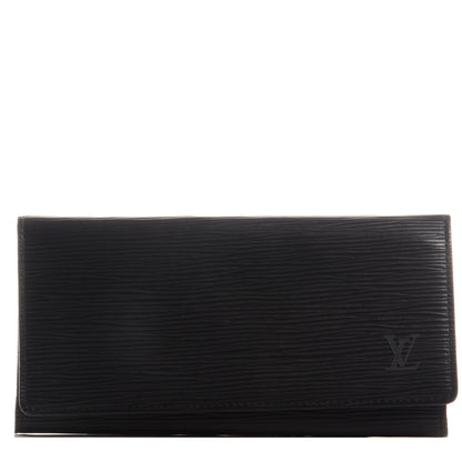 Louis Vuitton Epi Porte Yen 3 Credit Cards Holder Black 1 of 9