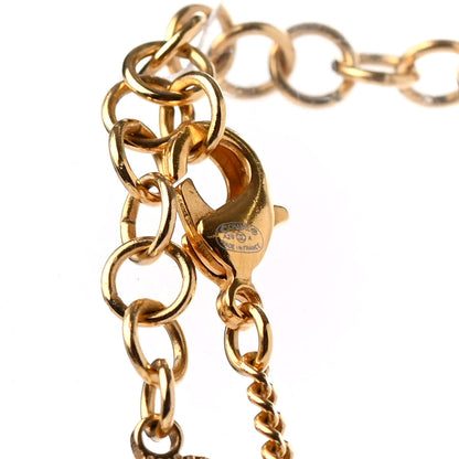 Chanel Crystal Pearl Perfume Bottle CC Necklace Black Gold 8 of 8