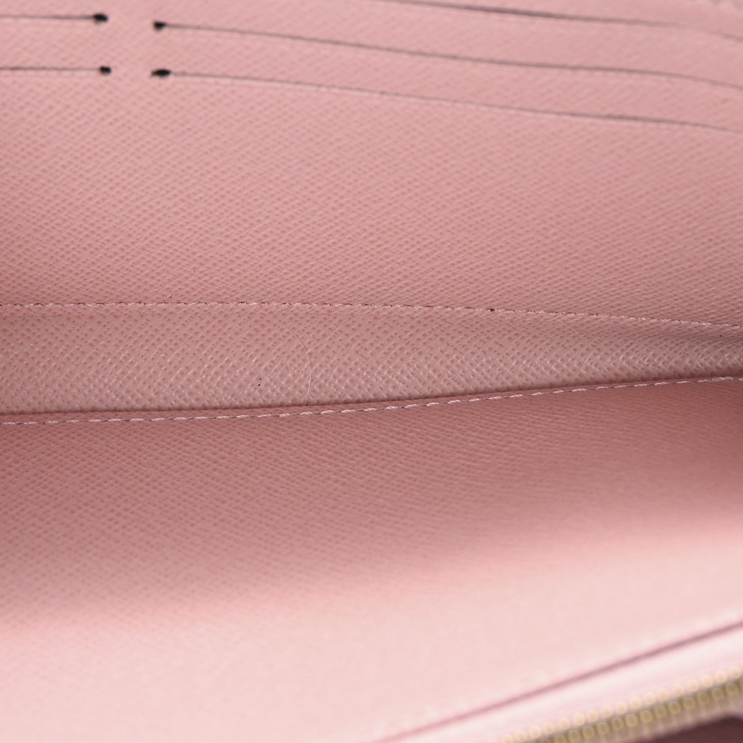 Damier Azur Zippy Wallet Rose Ballerine