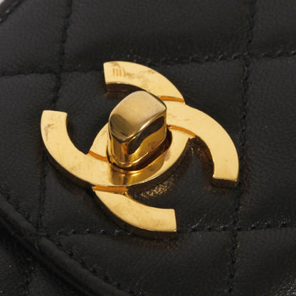 Chanel Umbrella w Lambskin Quilted Case Black 8 of 10