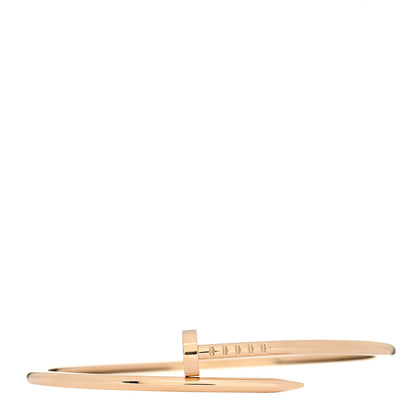 Cartier 18K Yellow Gold Small Juste Un Clou Bracelet 17 1 of 4