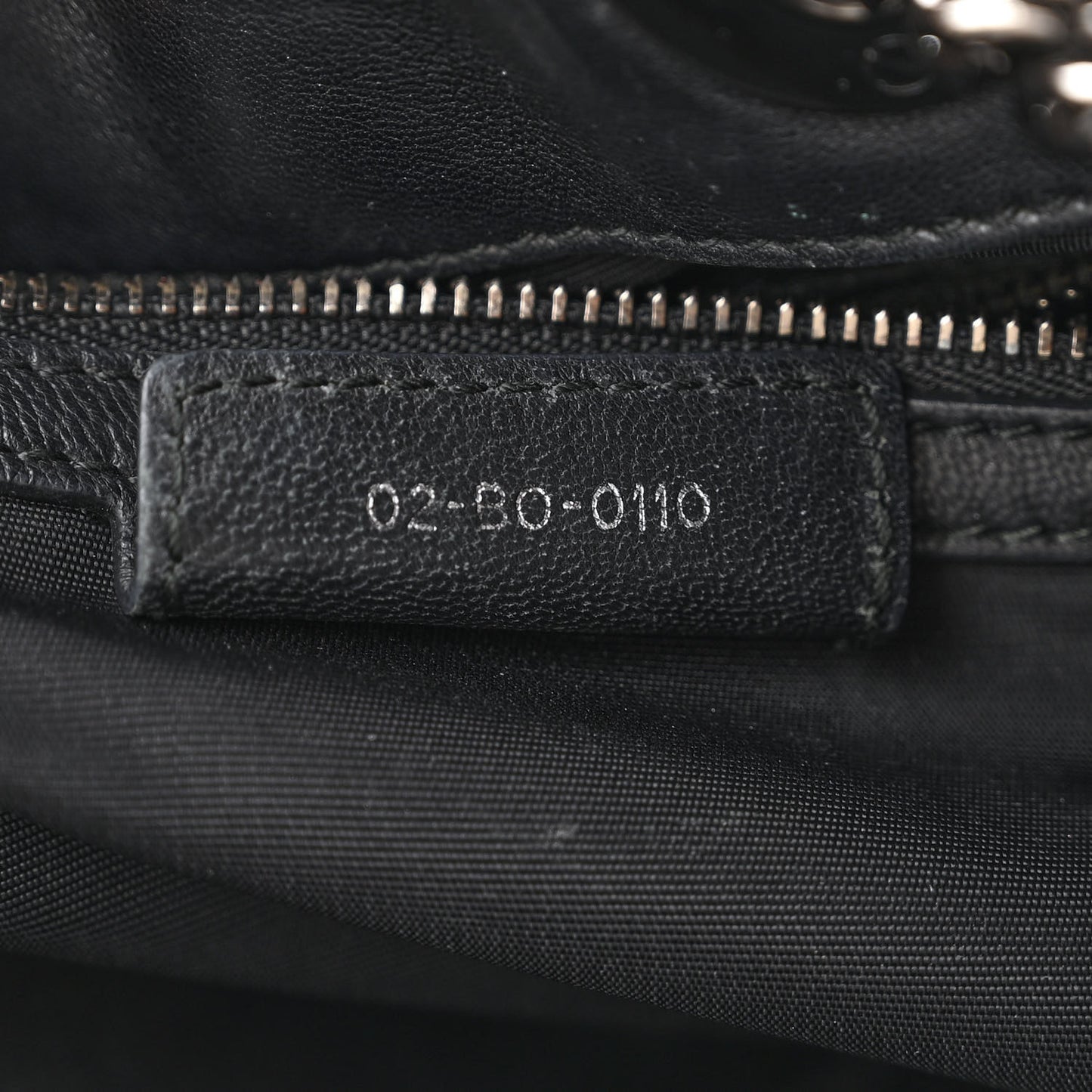 Lambskin Cannage Chri Chri Tote Black