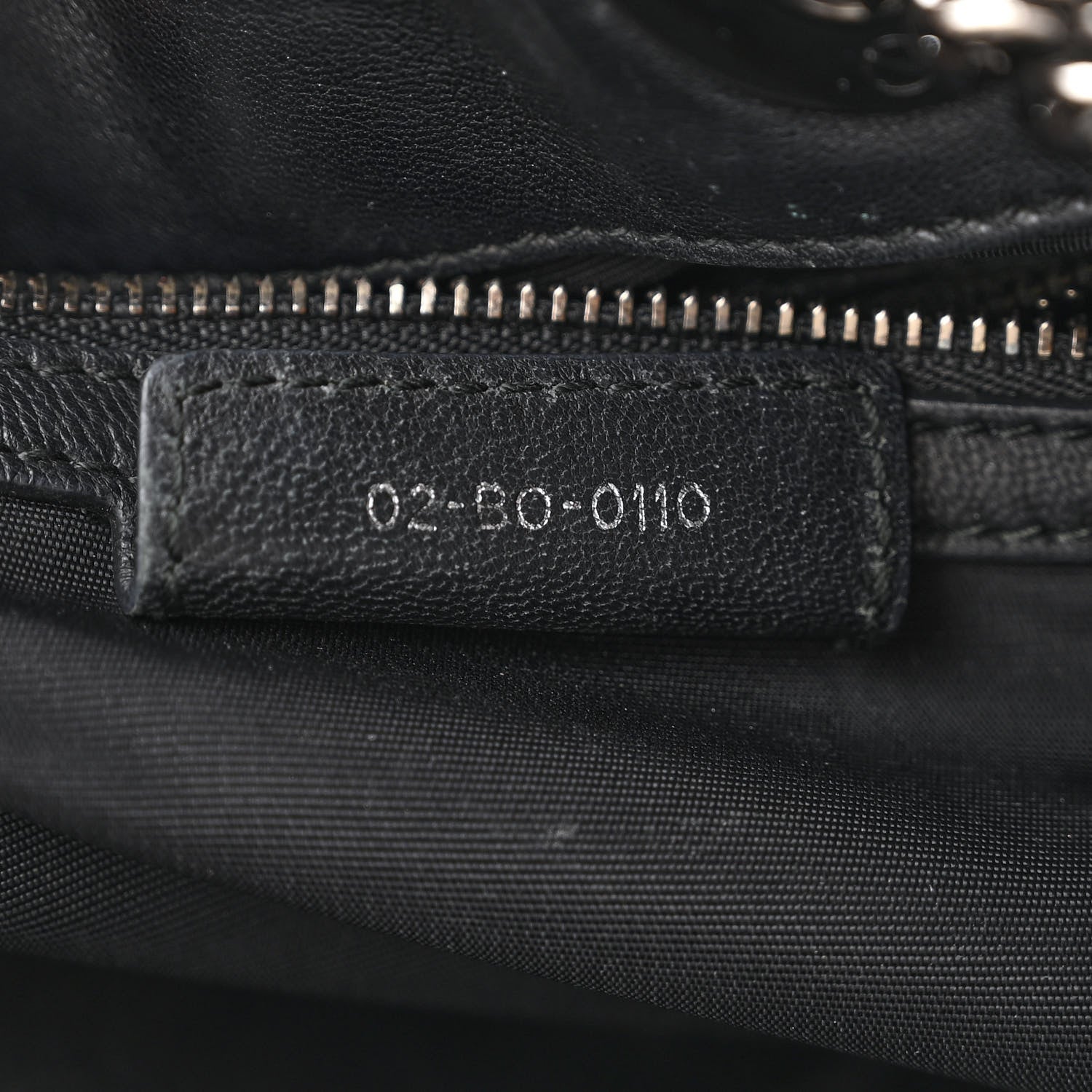 Christian Dior Lambskin Cannage Chri Chri Tote Black 7 of 12