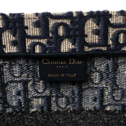Christian Dior Oblique Medium Book Tote Blue Multicolor 6 of 12