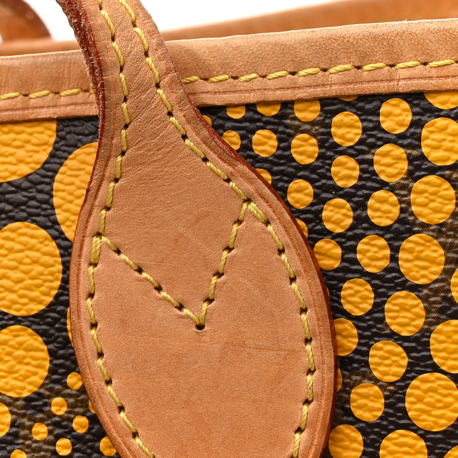 Louis Vuitton Monogram Kusama Waves Neverfull MM Yellow 11 of 11